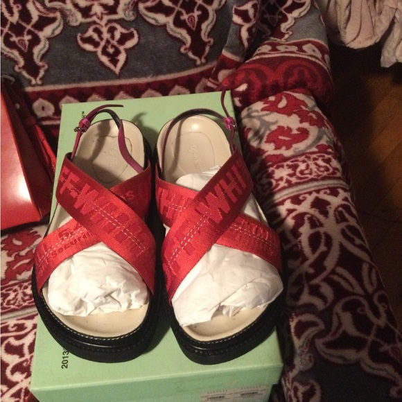 Authentic 💯off white sandals - Picture 5 of 5